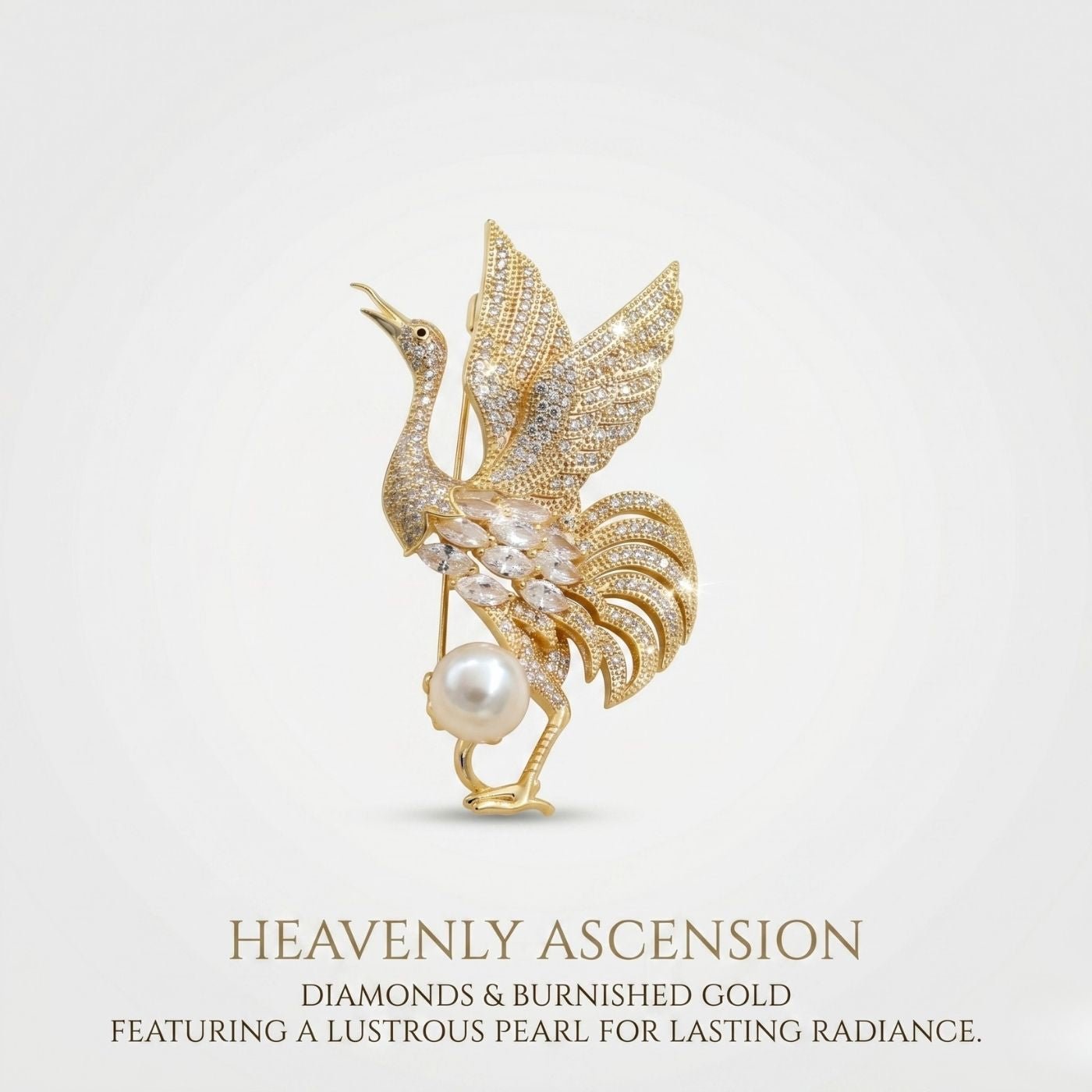 Heavenly Ascension Brooch | Luxury Animal Brooch by Kohizen