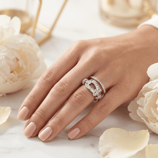 Bound By A Single Promise | Luxury Adjustable Statement Ring by Kohizen