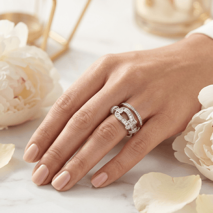 Bound By A Single Promise | Luxury Adjustable Statement Ring by Kohizen