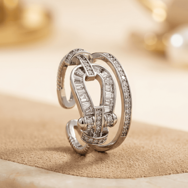 Bound By A Single Promise | Luxury Adjustable Statement Ring by Kohizen