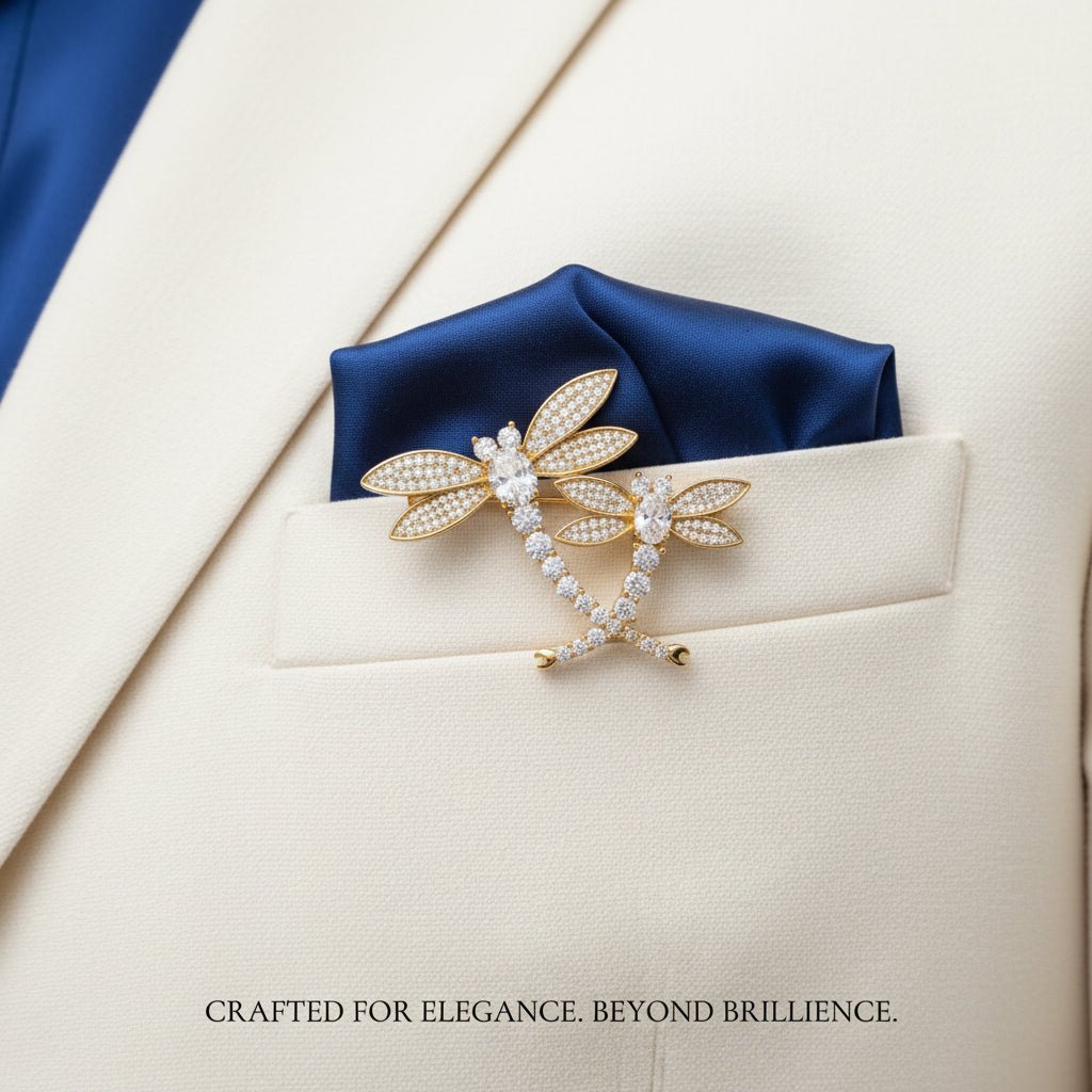 Dance of Destiny Brooch | Luxury Animal Brooch by Kohizen