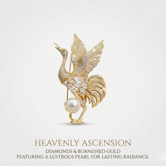 Heavenly Ascension Brooch | Luxury Animal Brooch by Kohizen