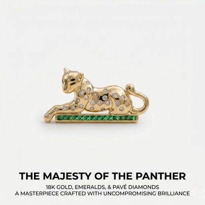 Majestic Panther Brooch | Luxury by Kohizen