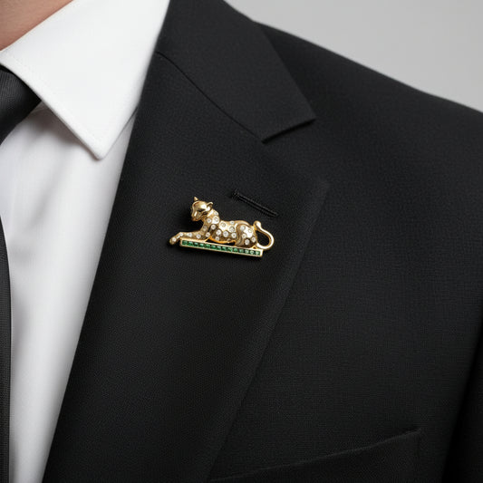 Majestic Panther Brooch | Luxury by Kohizen
