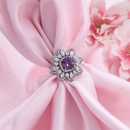 The Blossom That Changed With The Seasons | Luxury Adjustable Statement Ring by Kohizen