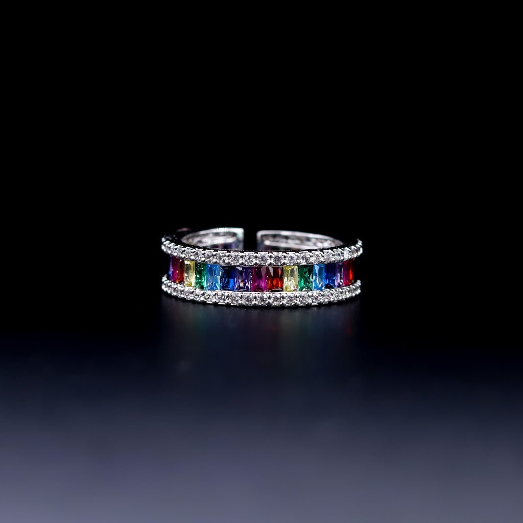 The Colors of Burano | Luxury Adjustable Statement Ring by Kohizen