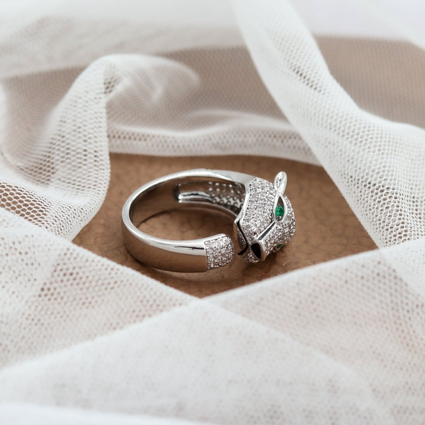 The Emerald That Chose Its Protector | Luxury Adjustable Statement Ring by Kohizen