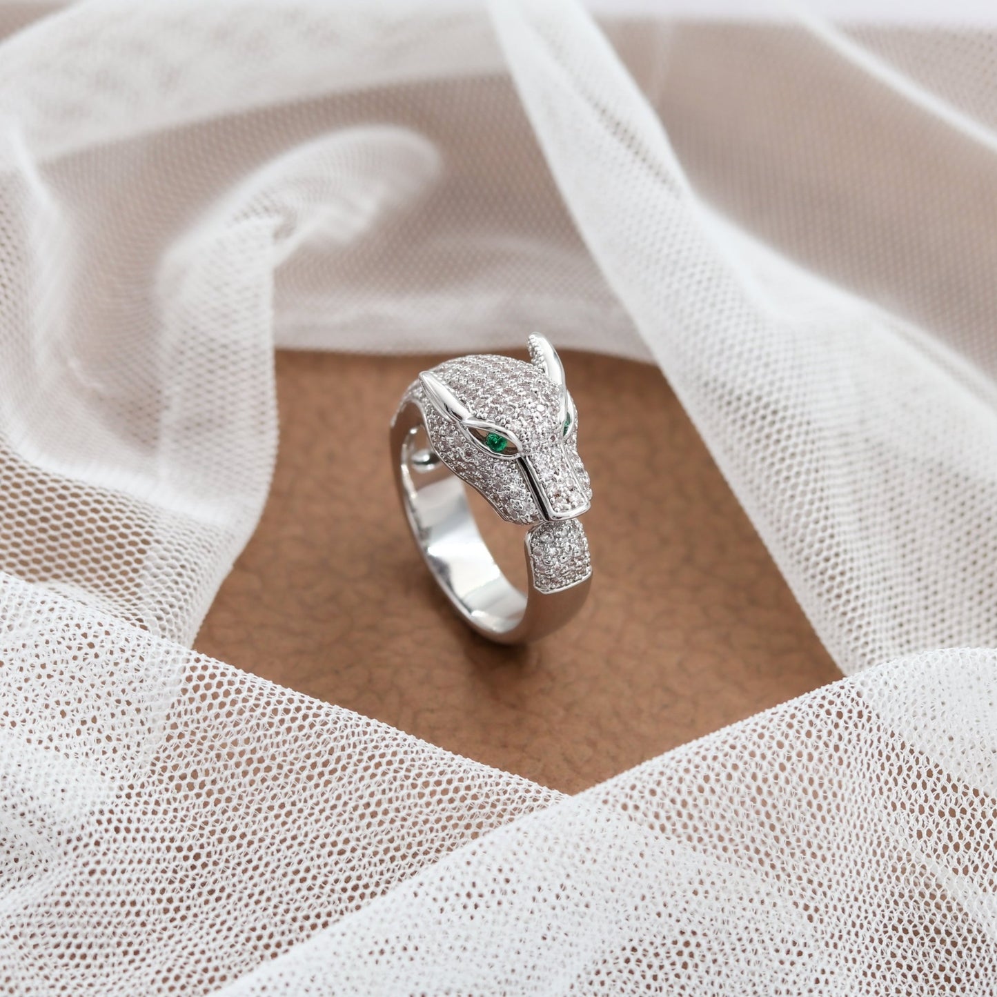 The Emerald That Chose Its Protector | Luxury Adjustable Statement Ring by Kohizen
