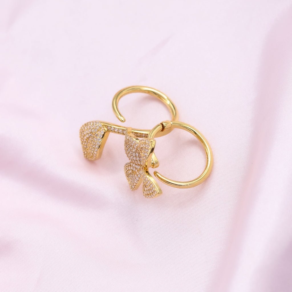 The Flower That Traveled To Find You | Luxury Adjustable Statement Ring by Kohizen