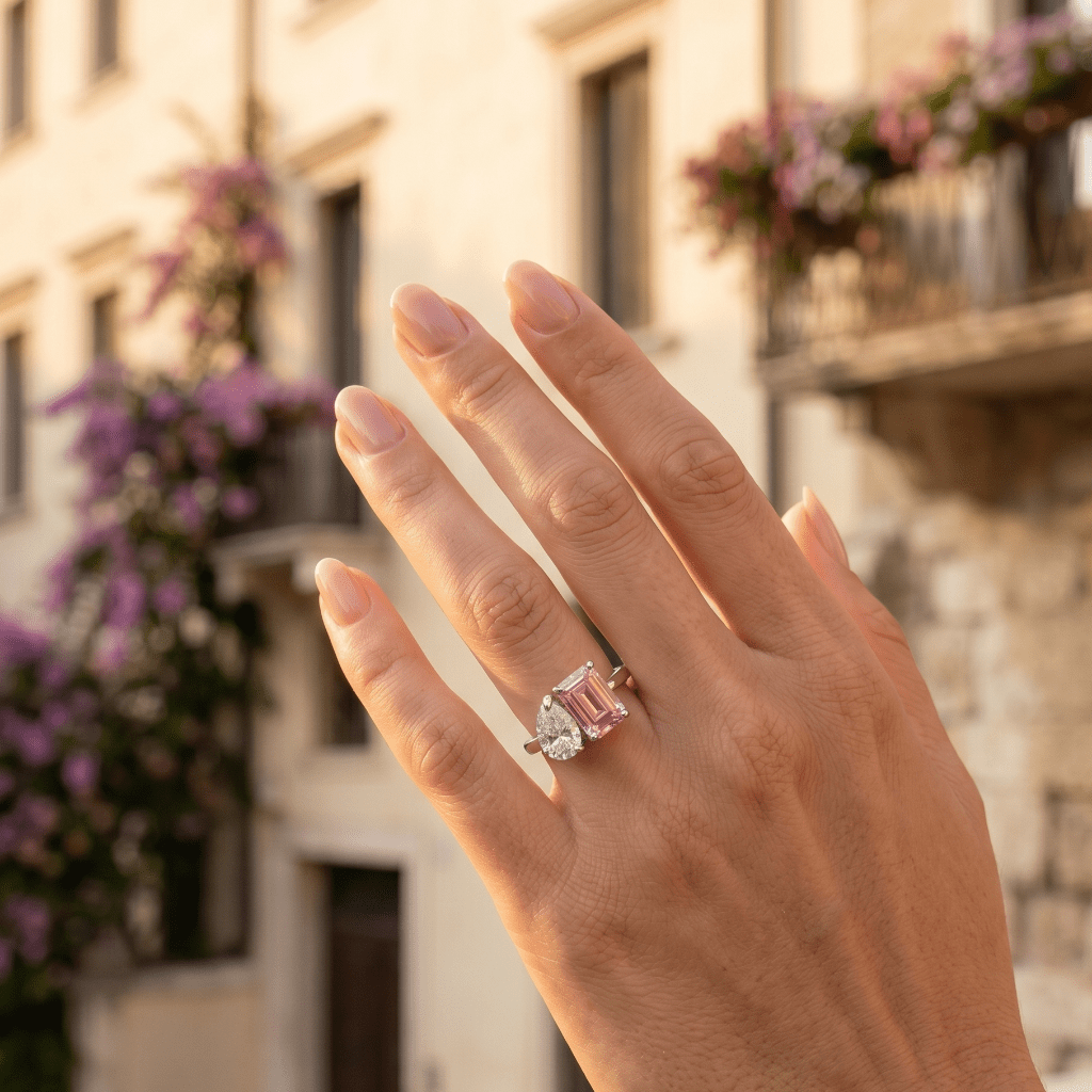 The Heart of Verona | Luxury Adjustable Statement Ring by Kohizen