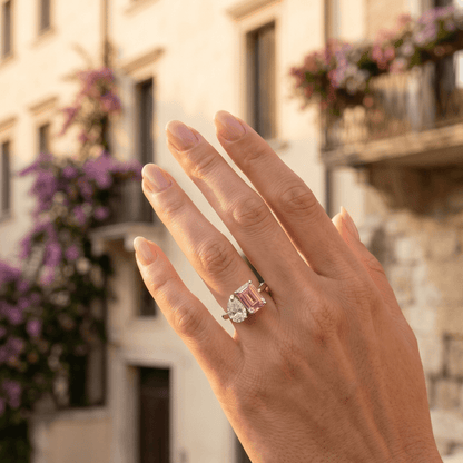 The Heart of Verona | Luxury Adjustable Statement Ring by Kohizen