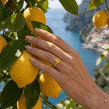 The Lemons of Amalfi | Luxury Adjustable Statement Ring by Kohizen