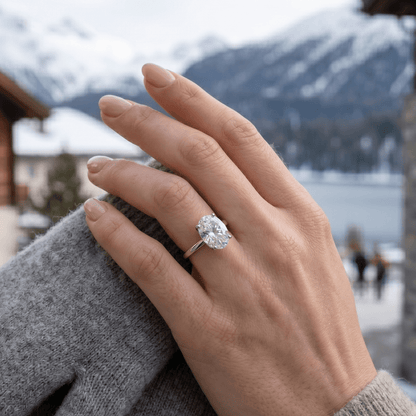 The Light of St. Moritz | Luxury Adjustable Statement Ring by Kohizen