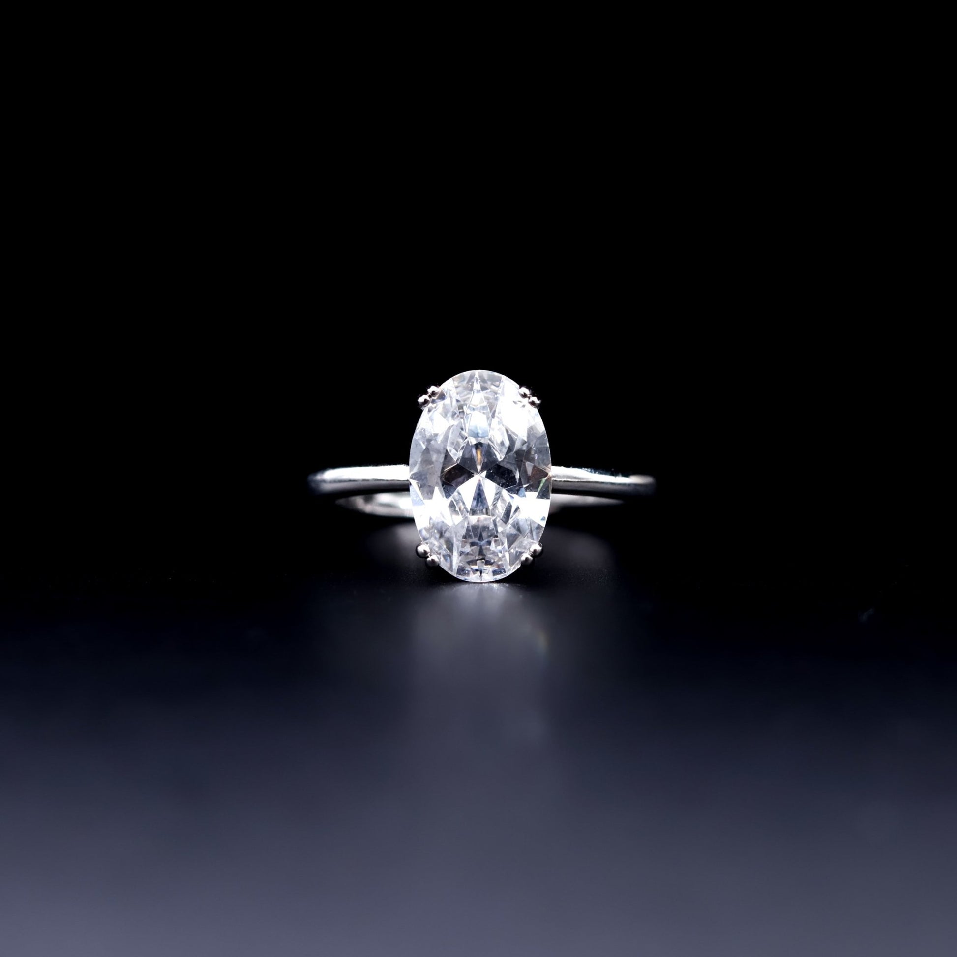 The Light of St. Moritz | Luxury Adjustable Statement Ring by Kohizen