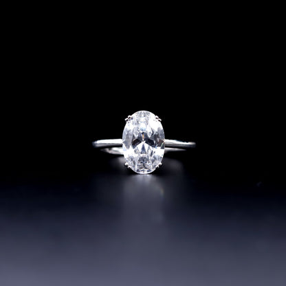 The Light of St. Moritz | Luxury Adjustable Statement Ring by Kohizen