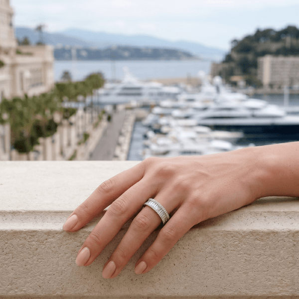 The Lights of Monte Carlo | Luxury Adjustable Statement Ring by Kohizen