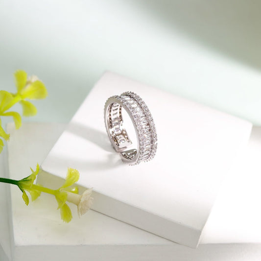 The Lights of Monte Carlo | Luxury Adjustable Statement Ring by Kohizen