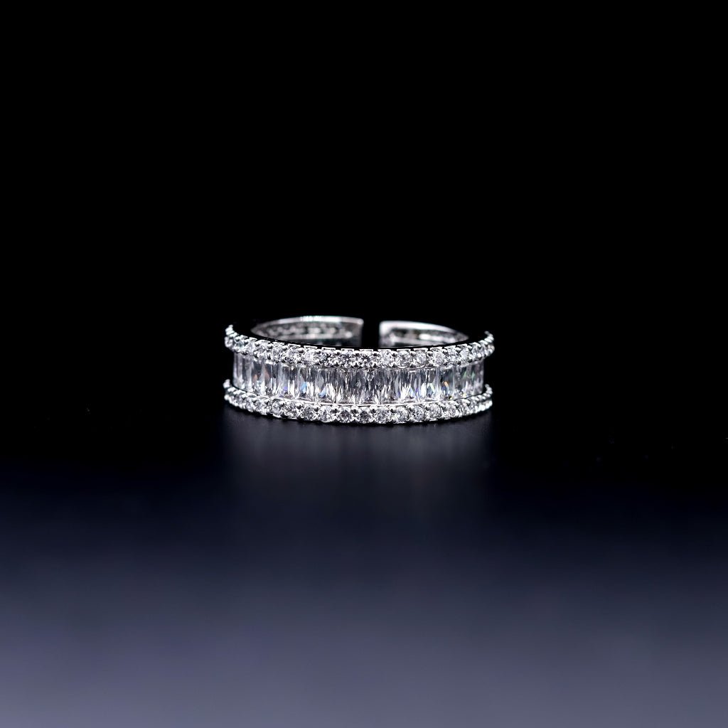 The Lights of Monte Carlo | Luxury Adjustable Statement Ring by Kohizen