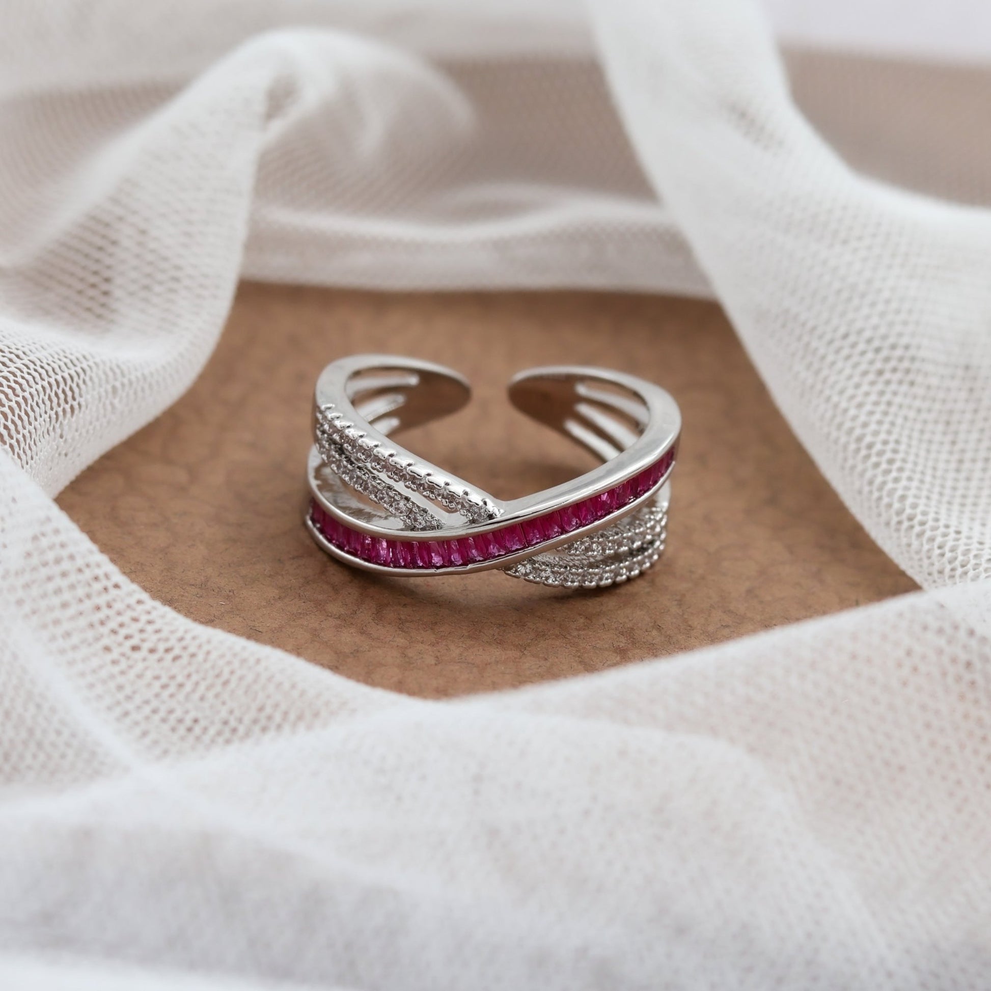The Ribbon That Carried Our Story | Luxury Adjustable Statement Ring by Kohizen