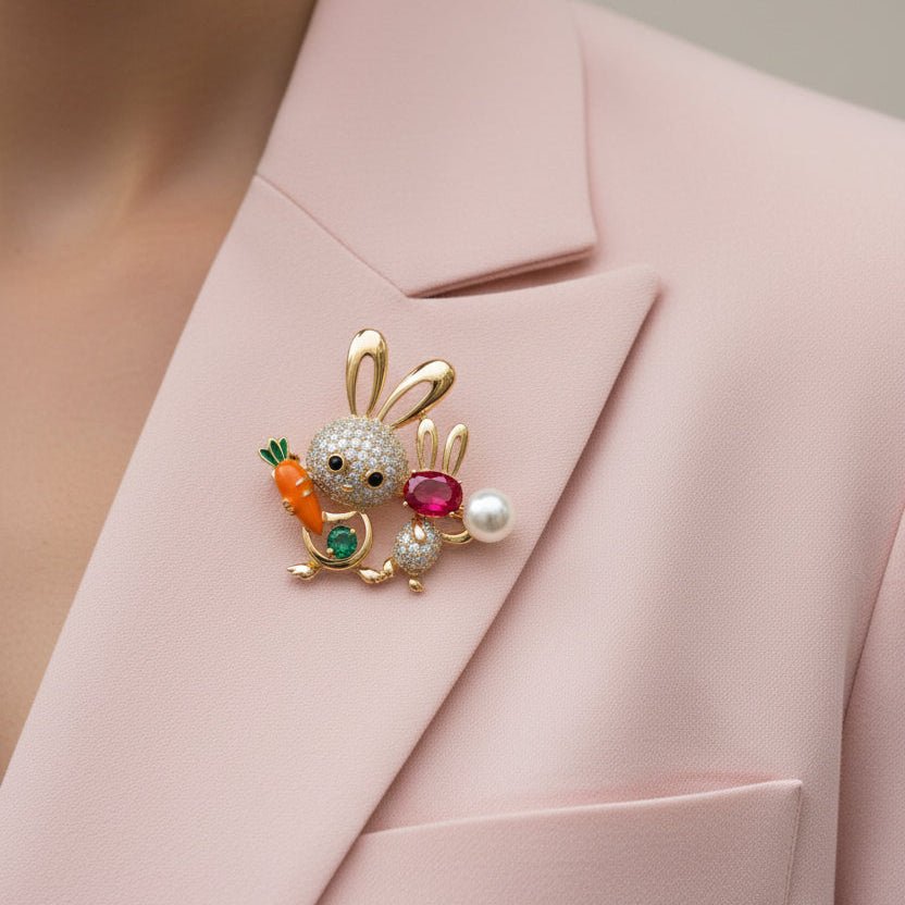 The Treasure Keepers Brooch | Luxury Animal Brooch by Kohizen