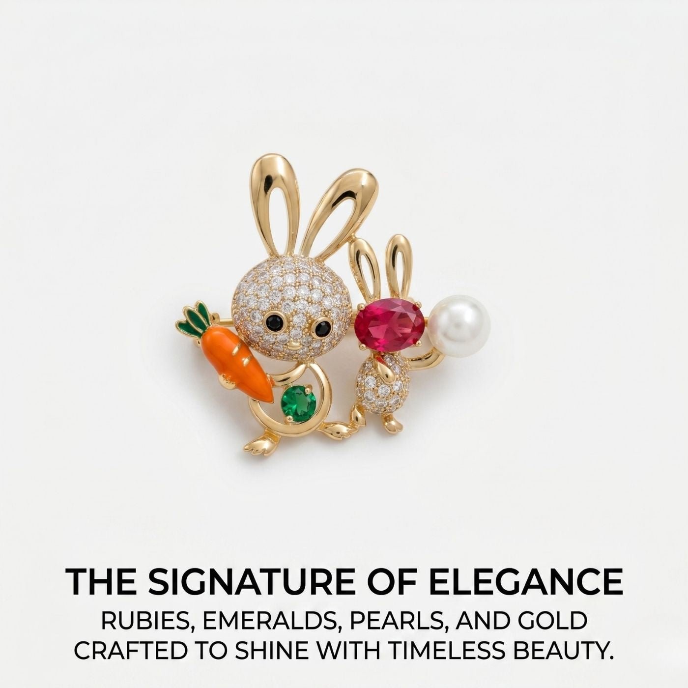 The Treasure Keepers Brooch | Luxury Animal Brooch by Kohizen