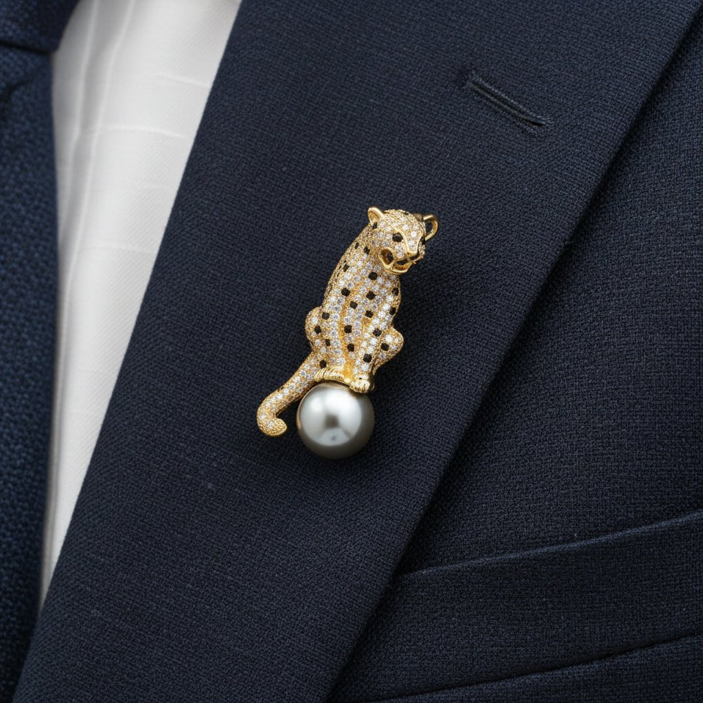 The Untamed Spirit Brooch | Luxury Animal Brooch by Kohizen
