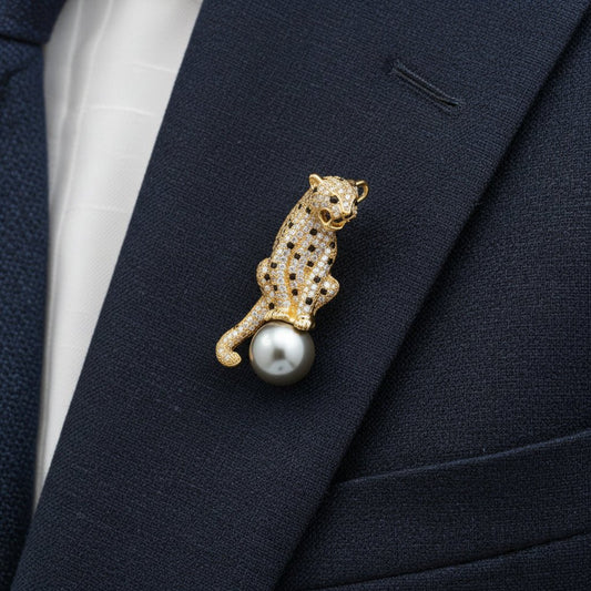 The Untamed Spirit Brooch | Luxury Animal Brooch by Kohizen