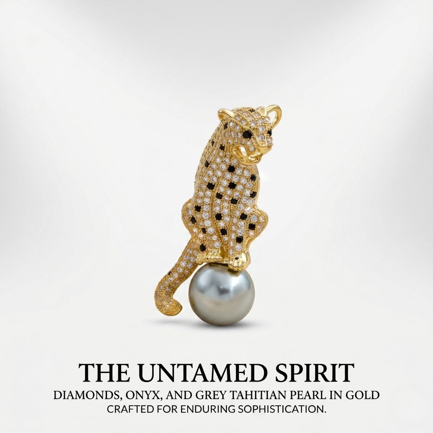 The Untamed Spirit Brooch | Luxury Animal Brooch by Kohizen