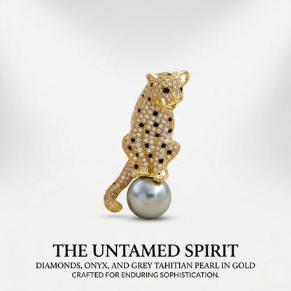 The Untamed Spirit Brooch | Luxury Animal Brooch by Kohizen