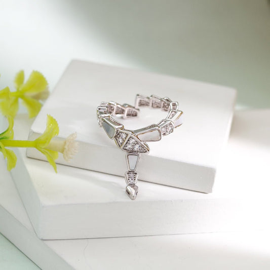 The Whispers of the Nile | Luxury Adjustable Statement Ring by Kohizen