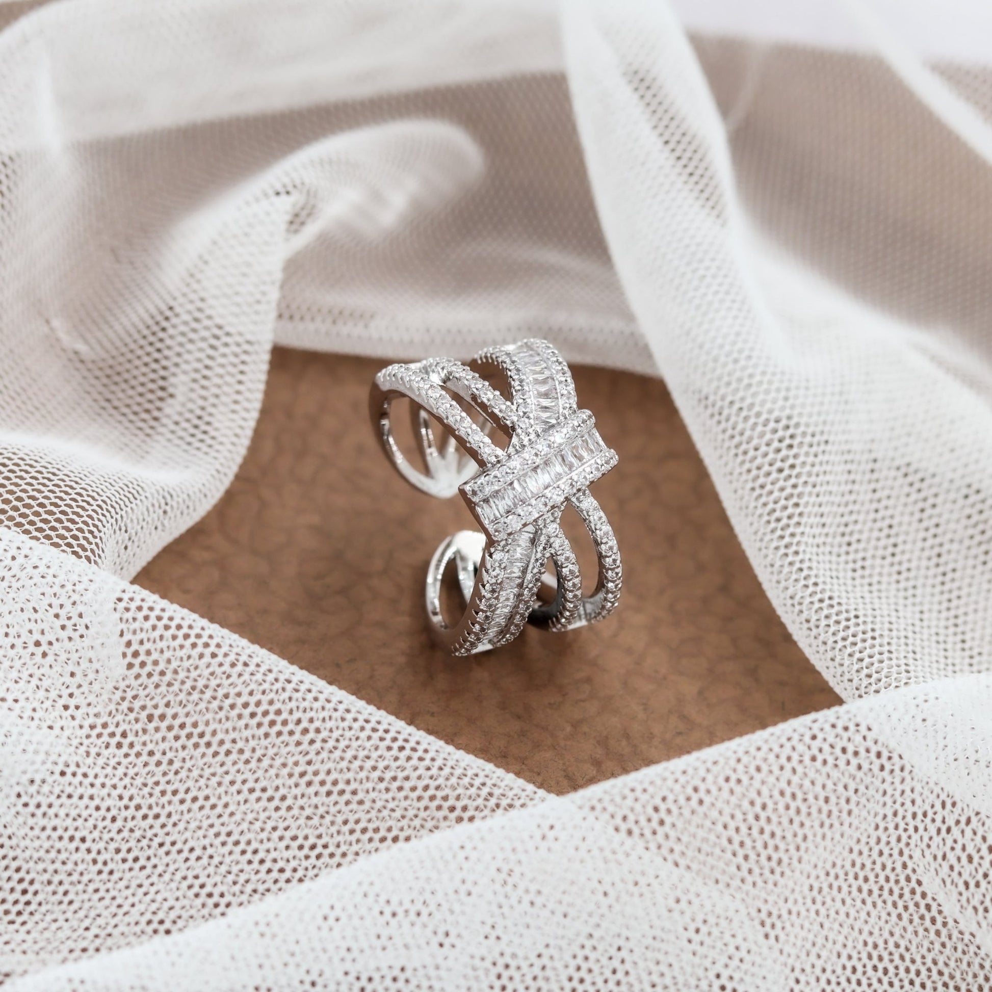 Where Our Paths Became One | Luxury Adjustable Statement Ring by Kohizen